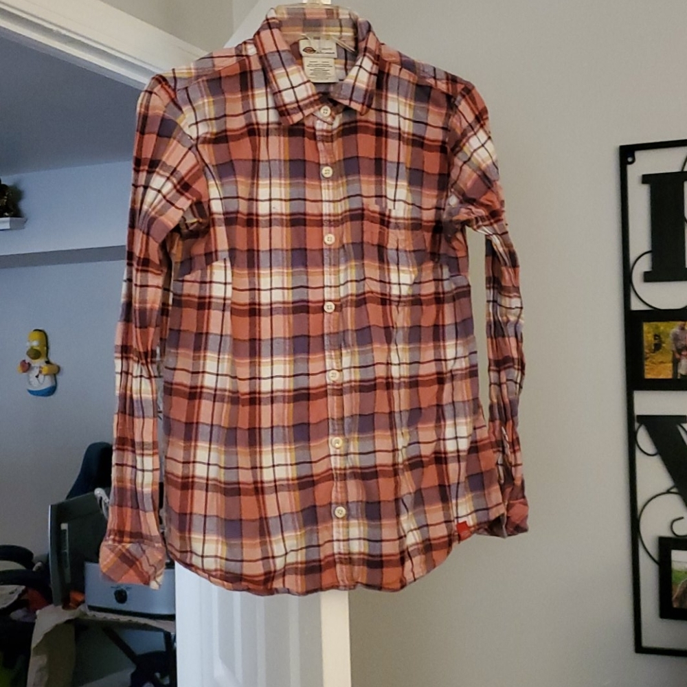Plaid Button Up Shirt
